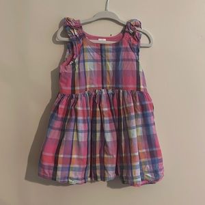 BABY GAP Pink Plaid Dress